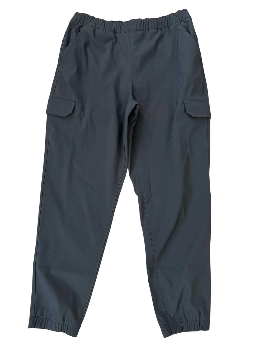 Eddie Bauer Cargo Jogger Pants Black Hiking Travel Stretch High Rise Women’s 12